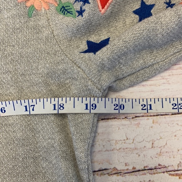 Hudson Kids Embroidered Floral Sweatshirt • Sz XL • NWT! - Picture 11 of 13